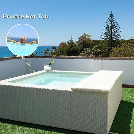 Vacation Marbella: Beachfront Duplex Penthouse With Sea View & Jacuzzi * Marbella